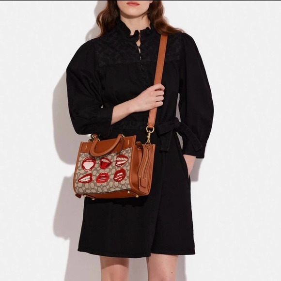 NWT AUTHENTIC Coach X Tom Wesselmann Rogue 25 In Signature Textile Jacquard - Picture 8 of 10